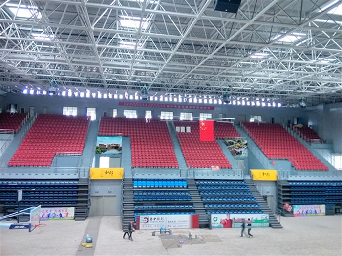 毕节电厂体育馆网架加工